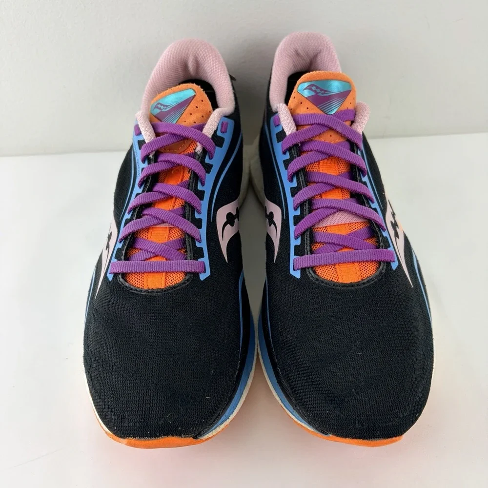 Saucony Endorphin Speed Black Orange Pink Women's Running‎ Shoes US 9 EU 40.5